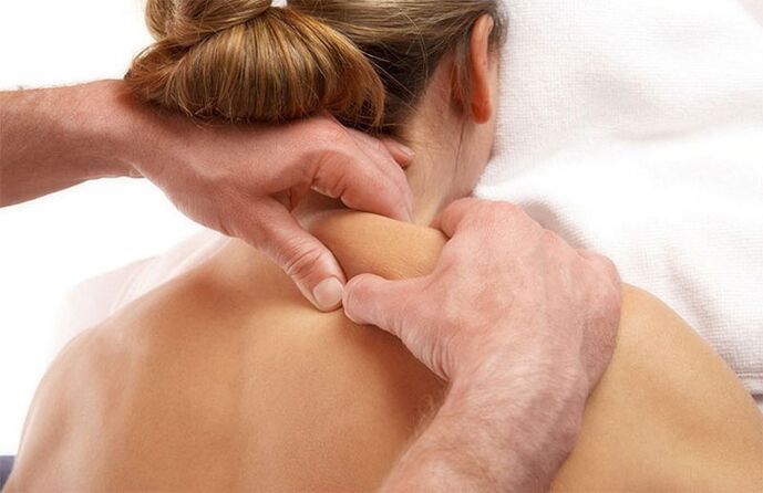 massagem para tratar dor no pescoço