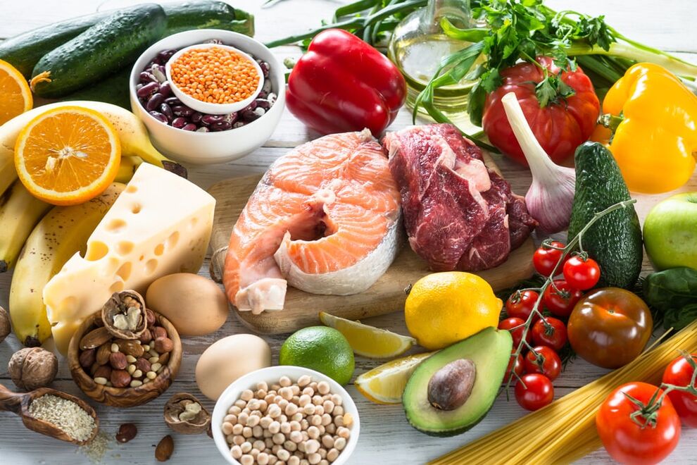 Nutrição saudável para osteocondrose